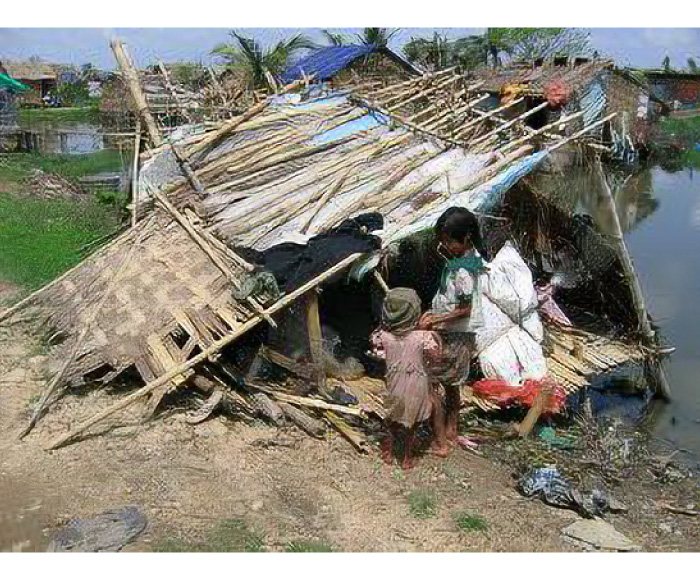 サンプル採取をした配管