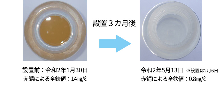 赤錆の比較